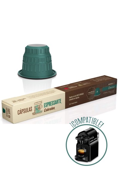 Cápsulas Café CABRALES Espressarte Deciso x10 Cápsulas Café CABRALES Espressarte Deciso x10