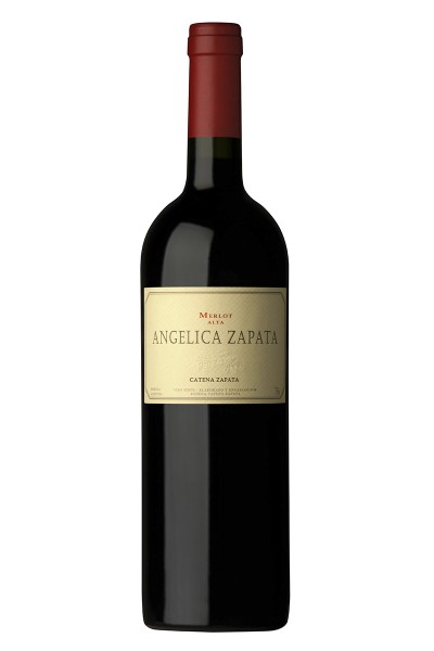 Vino ANGÉLICA ZAPATA Merlot Alta 750ml. Vino ANGÉLICA ZAPATA Merlot Alta 750ml.
